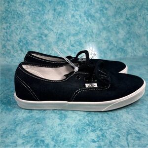 Vans Authentic Lo Pro Women’s Black Suede Low Top Shoes Sneakers Size 6.5